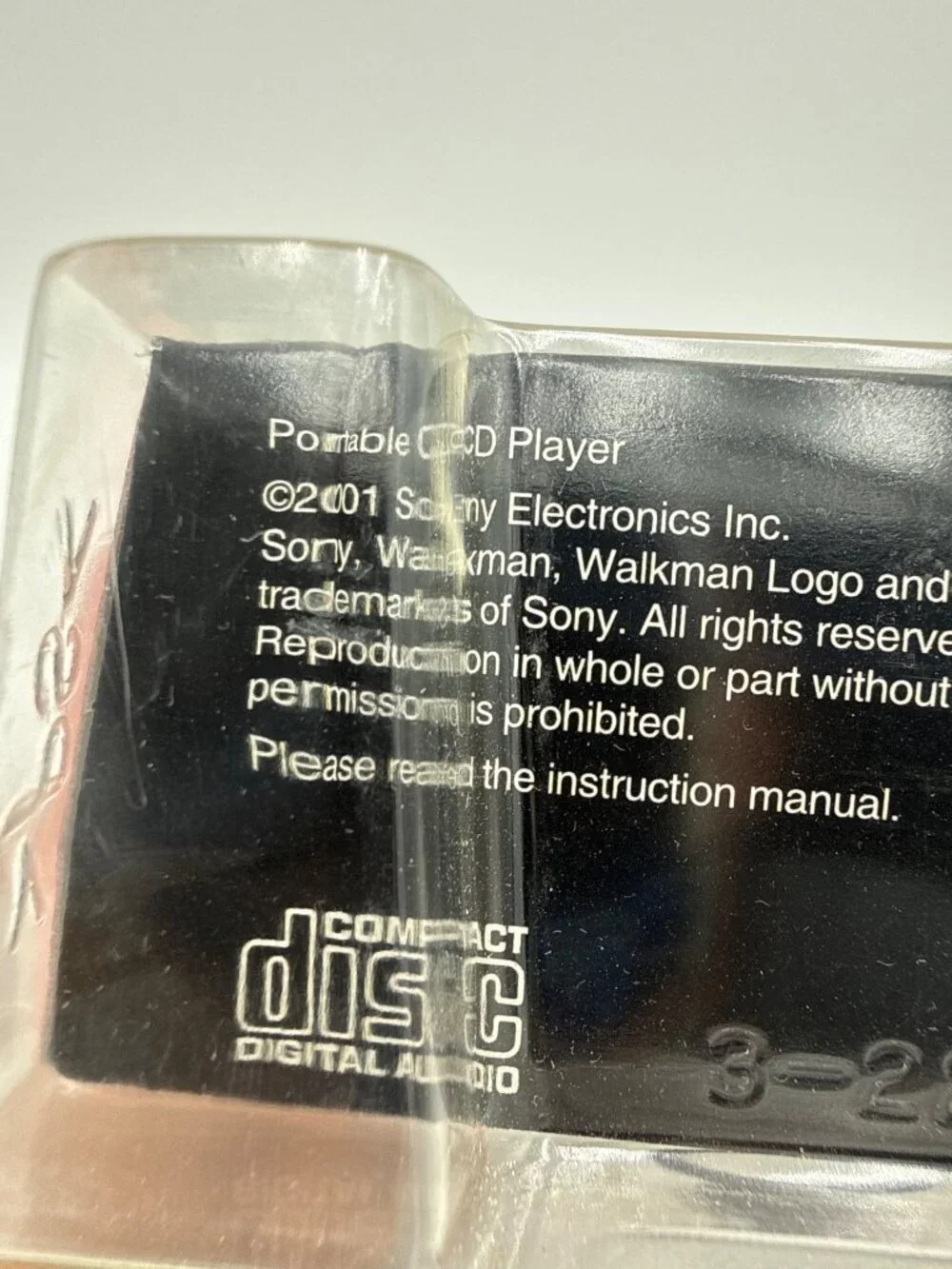 Vintage Sony Walkman D-E220 Portable CD Player ESPMAX Digital Mega Bass Blue Sea